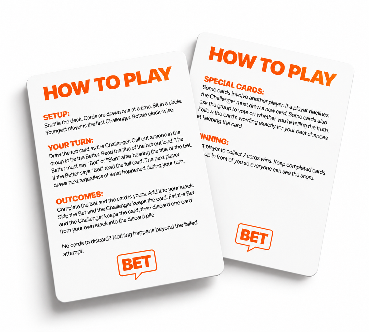 BET Card Game